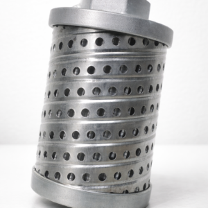 R10 hydraulikfilter i metal med perforeret filterhus